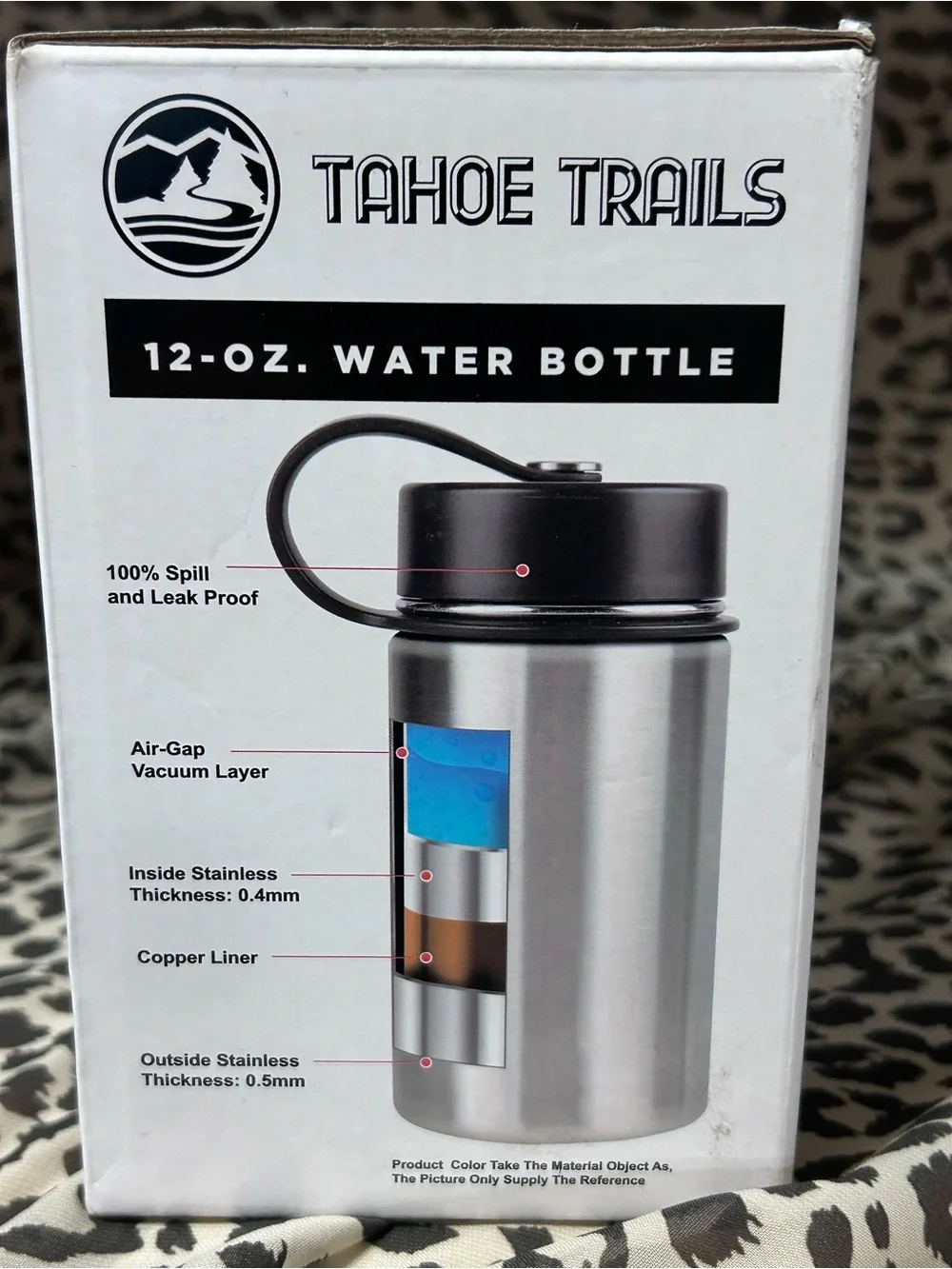 Tahoe Trails 12oz Water Bottle